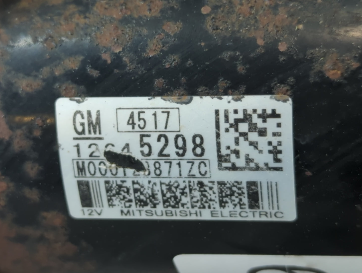 2008-2017 Buick Enclave Car Starter Motor Solenoid OEM P/N:M000T28871ZC 12645298 Fits OEM Used Auto Parts - Oemusedautoparts
