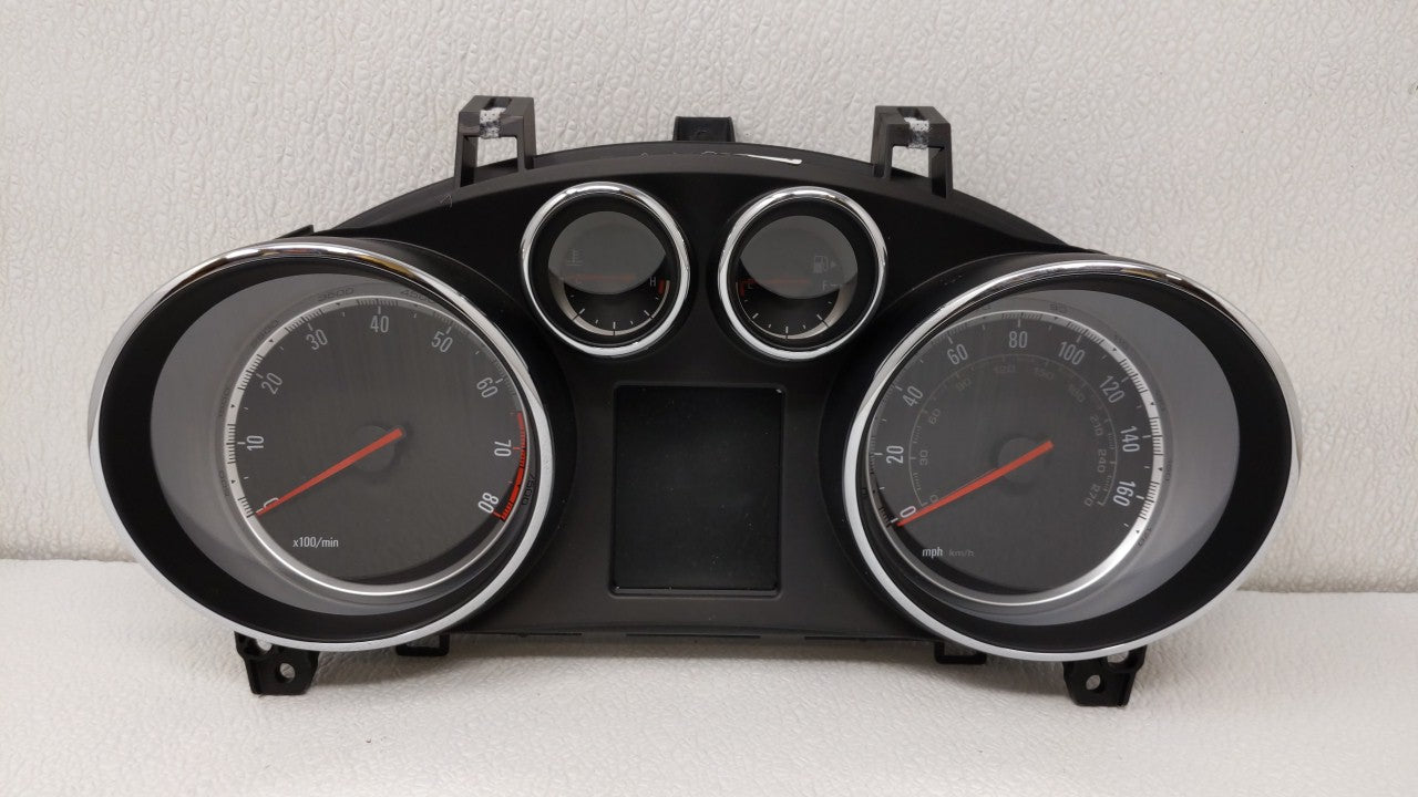 2015 Buick Encore Instrument Cluster Speedometer Gauges P/N:42342739 Fits OEM Used Auto Parts - Oemusedautoparts1.com