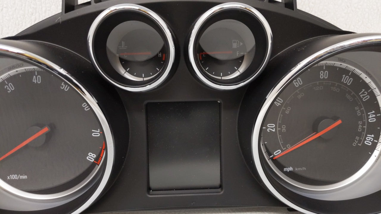 2015 Buick Encore Instrument Cluster Speedometer Gauges P/N:42342739 Fits OEM Used Auto Parts - Oemusedautoparts1.com