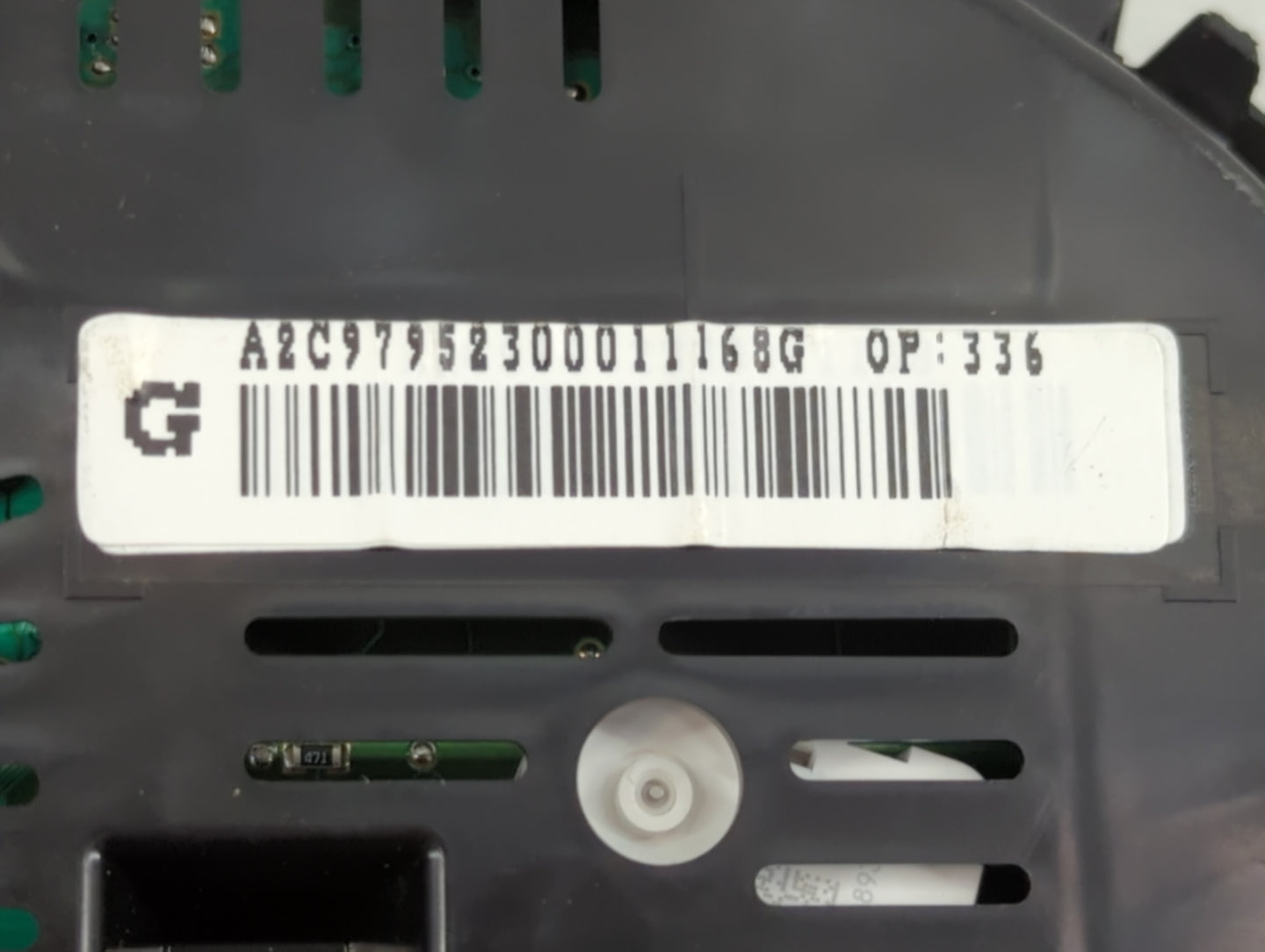 2015 Buick Encore Instrument Cluster Speedometer Gauges Fits OEM Used Auto Parts - Oemusedautoparts1.com