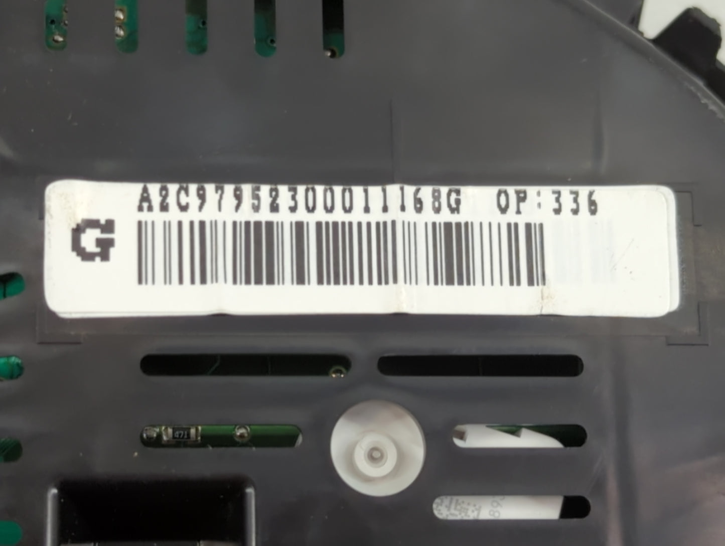 2015 Buick Encore Instrument Cluster Speedometer Gauges Fits OEM Used Auto Parts - Oemusedautoparts1.com
