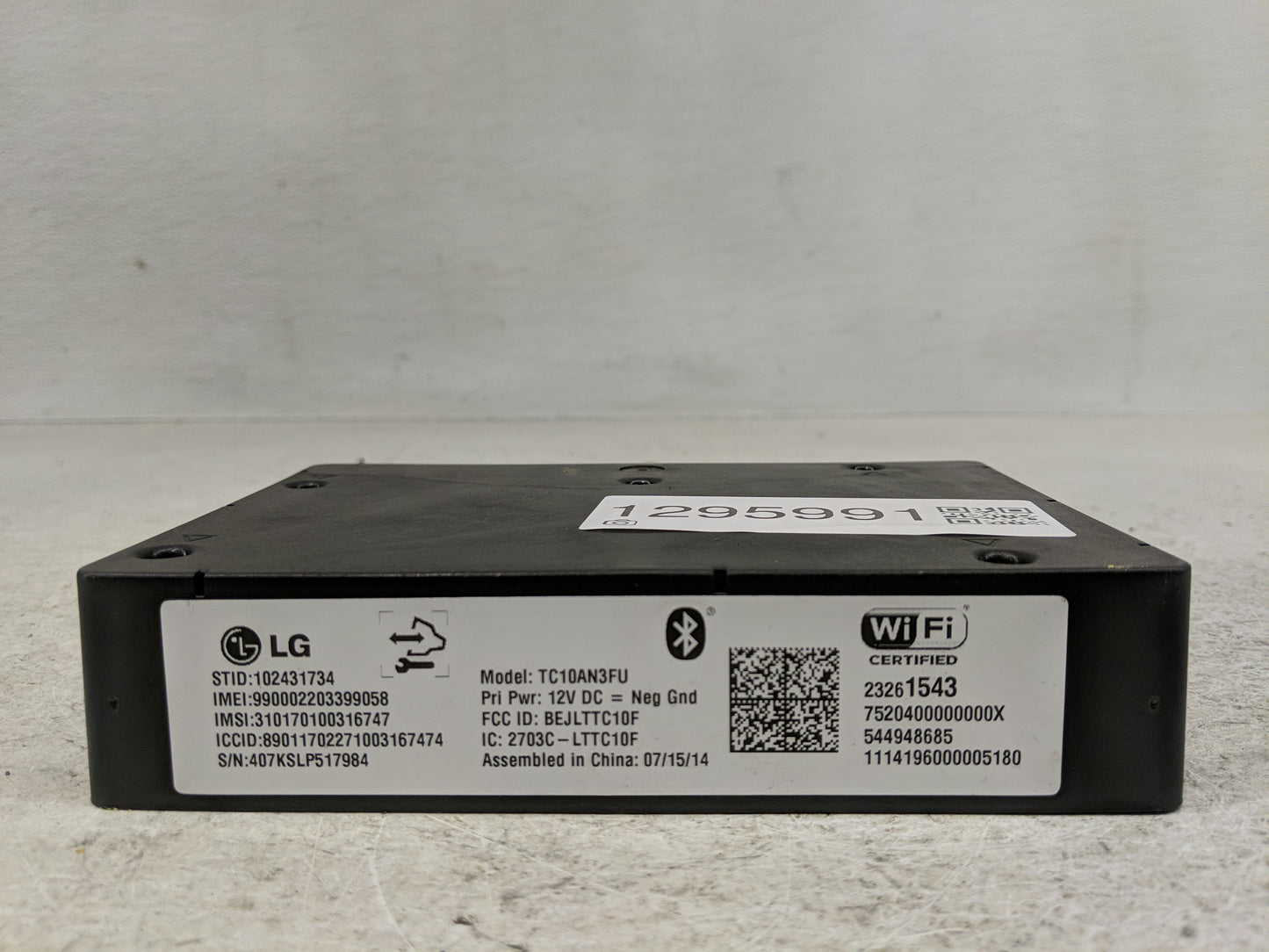 2013-2016 Buick Encore PCM Engine Control Computer ECU ECM PCU OEM P/N:TC10AN3FU Fits Fits 2011 2012 2013 2014 2015 2016 OEM