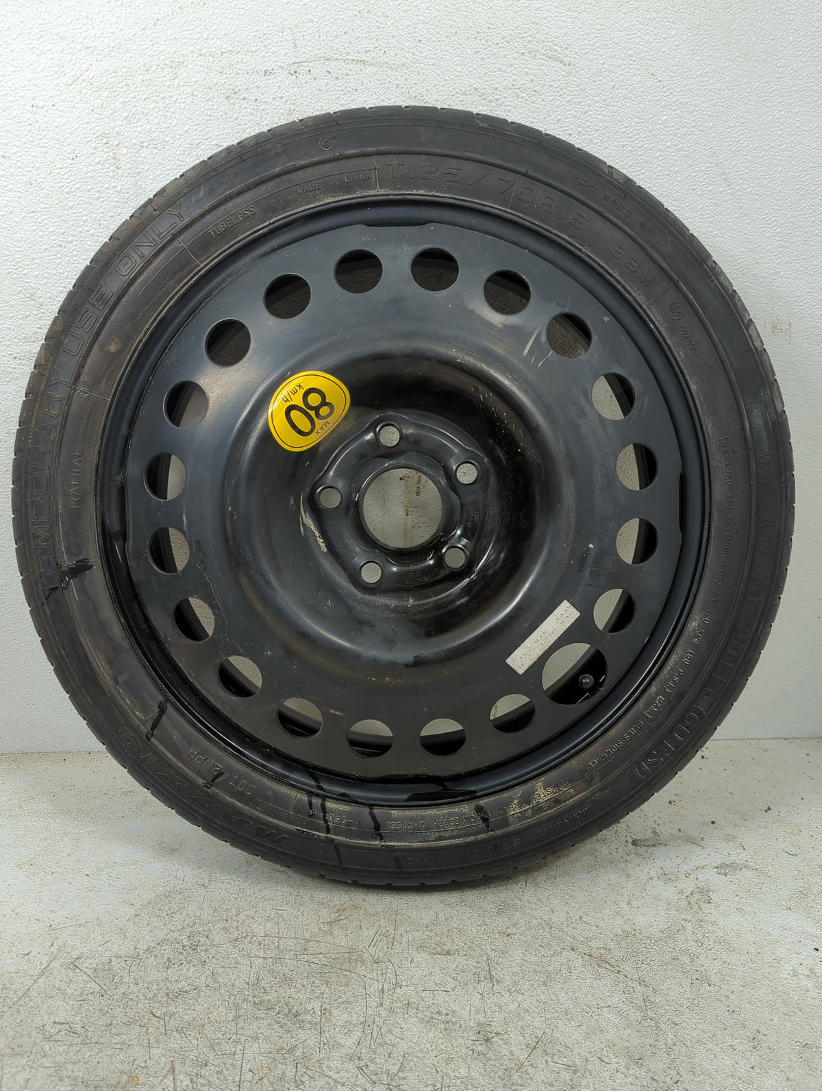 2015 Buick Encore Spare Donut Tire Wheel Rim Oem - Oemusedautoparts1.com