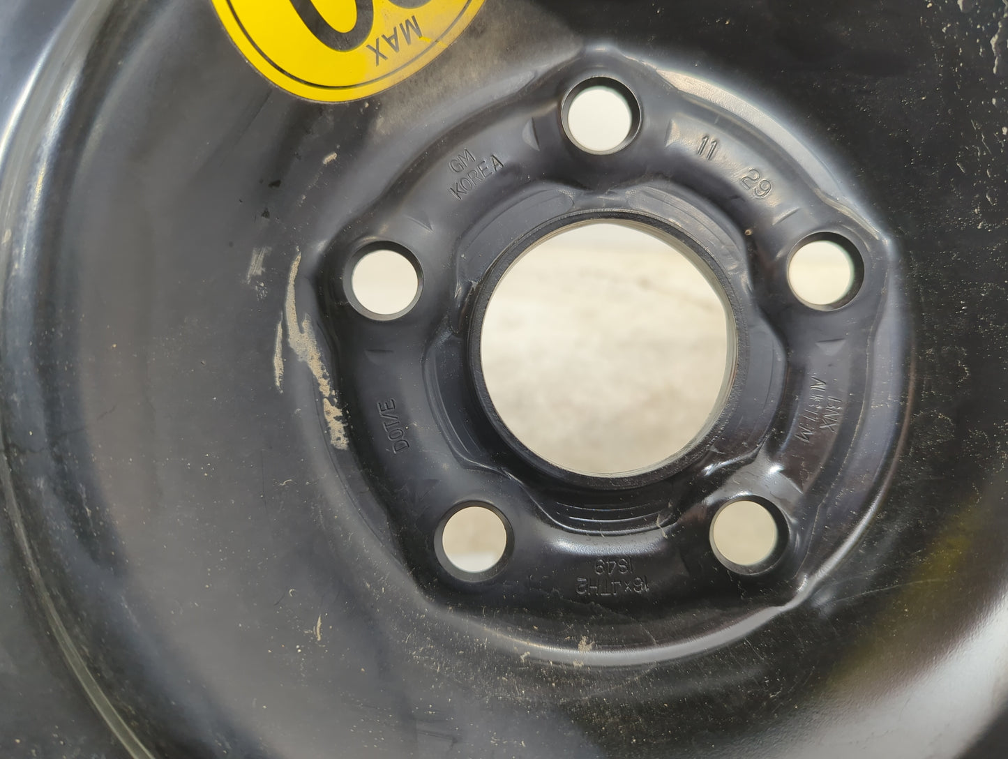 2015 Buick Encore Spare Donut Tire Wheel Rim Oem - Oemusedautoparts1.com