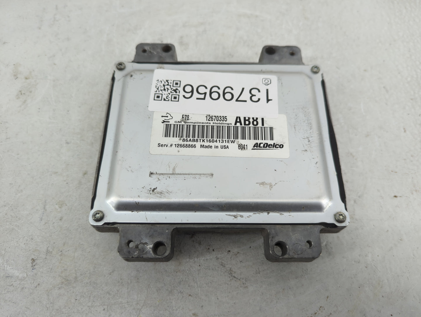 2013-2016 Buick Encore PCM Engine Control Computer ECU ECM PCU OEM P/N:12670335 Fits Fits 2011 2012 2013 2014 2015 2016 OEM 