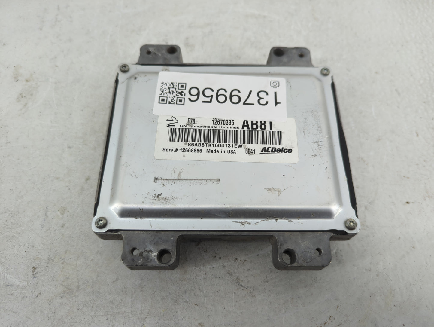 2013-2016 Buick Encore PCM Engine Control Computer ECU ECM PCU OEM P/N:12670335 Fits Fits 2011 2012 2013 2014 2015 2016 OEM 