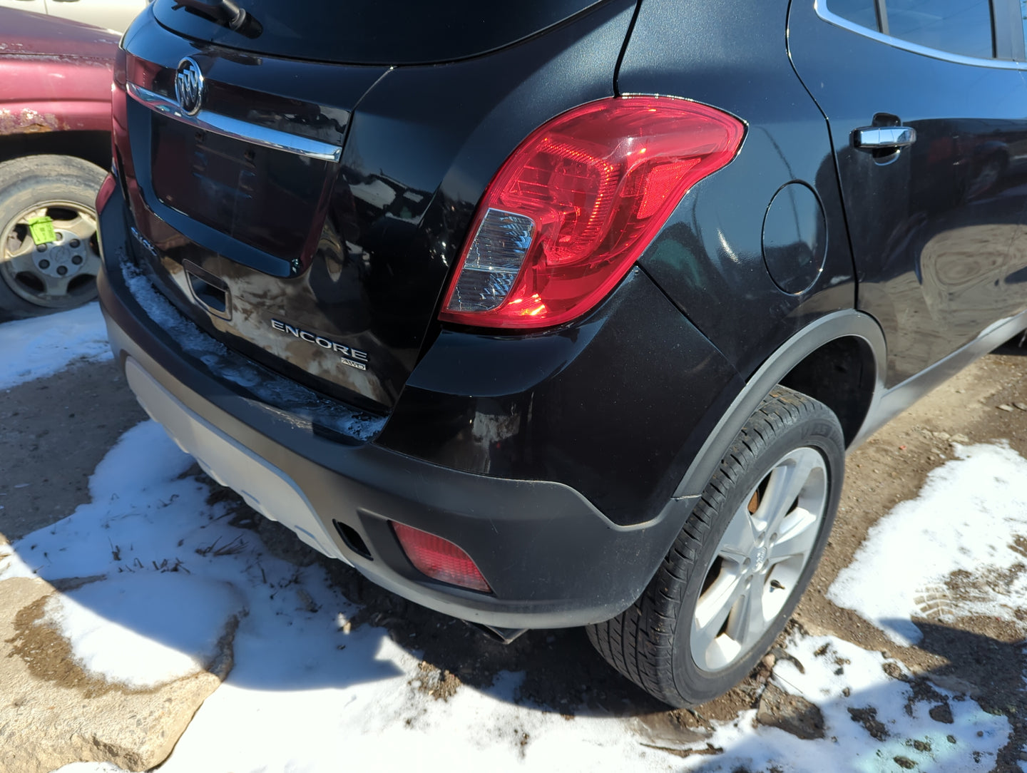 2014-2016 Buick Encore Rear Bumper Assembly Oem - Oemusedautoparts1.com