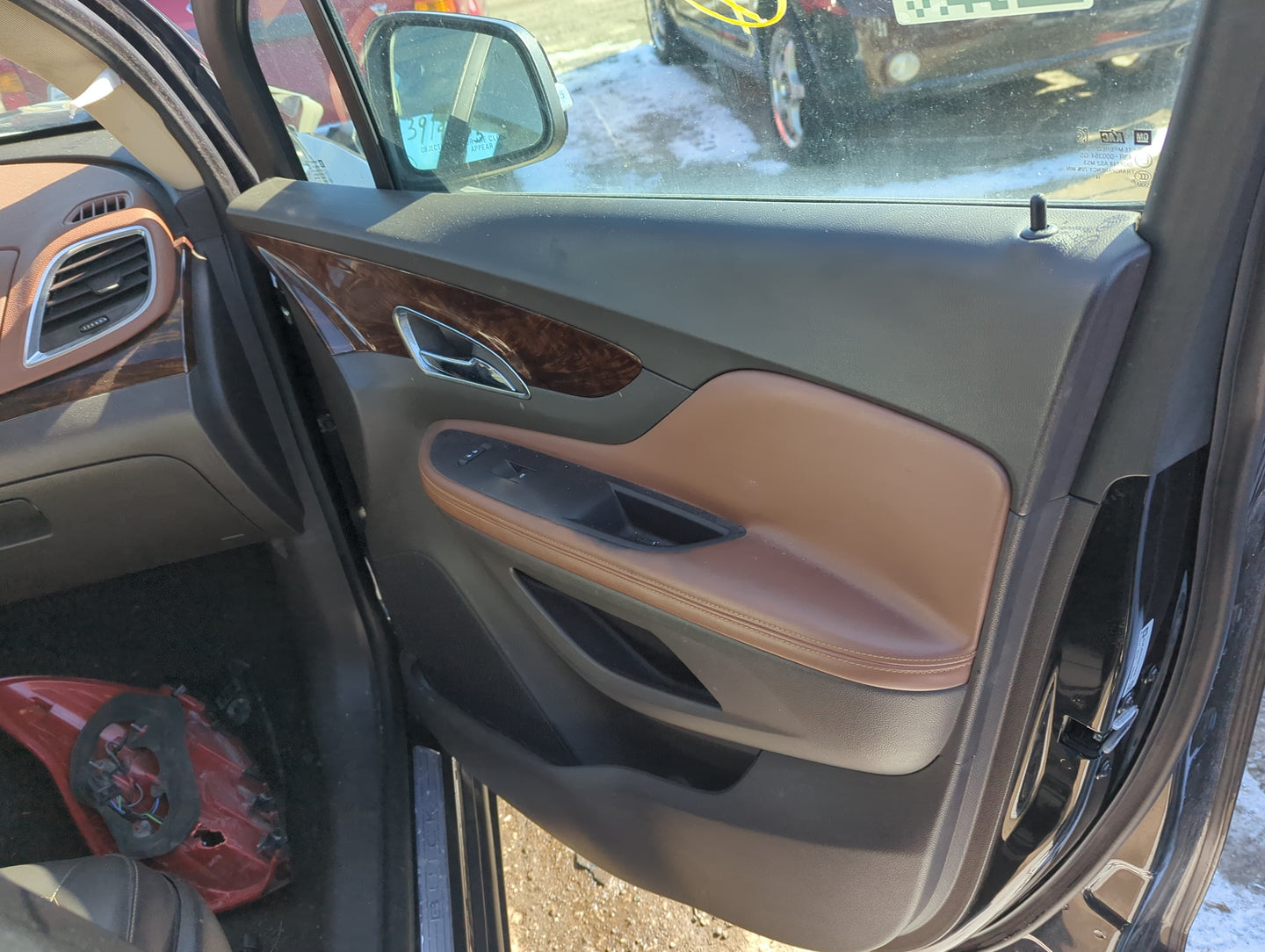2015 Buick Encore Front Right Passenger Interior Door Panel Trim - Oemusedautoparts1.com