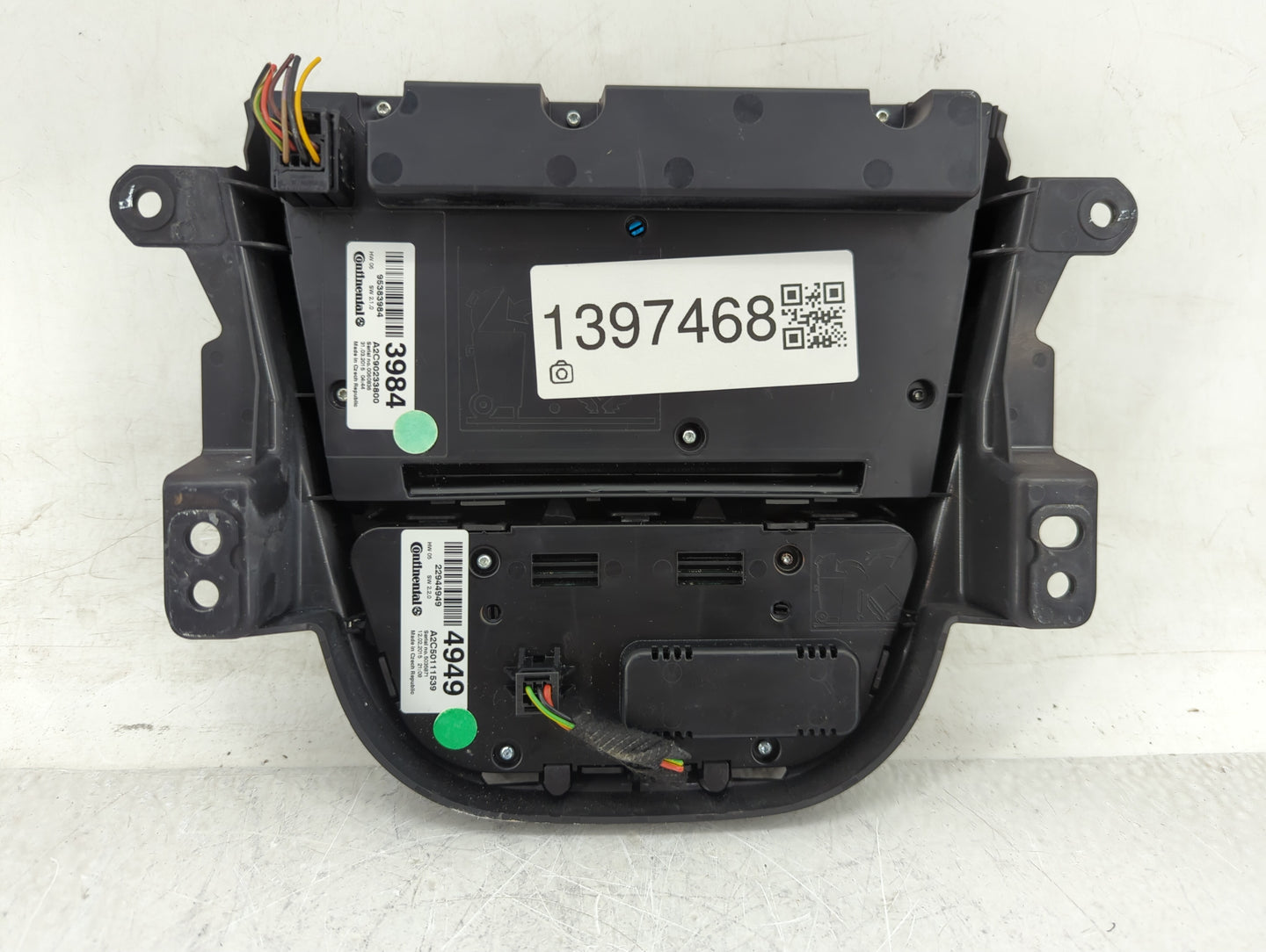 2015 Buick Encore Radio AM FM Cd Player Receiver Replacement P/N:95383984 Fits OEM Used Auto Parts - Oemusedautoparts1.com