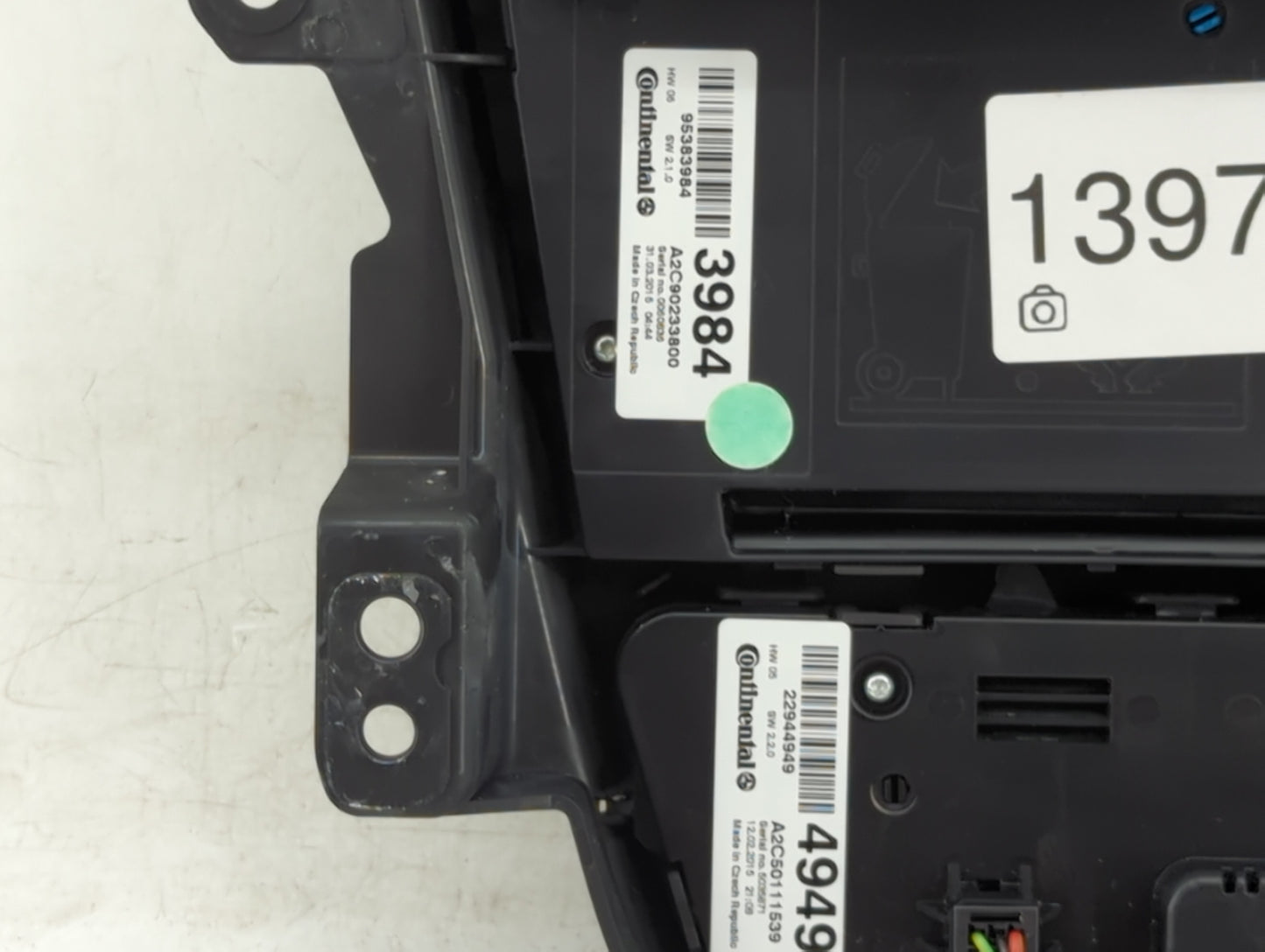 2015 Buick Encore Radio AM FM Cd Player Receiver Replacement P/N:95383984 Fits OEM Used Auto Parts - Oemusedautoparts1.com