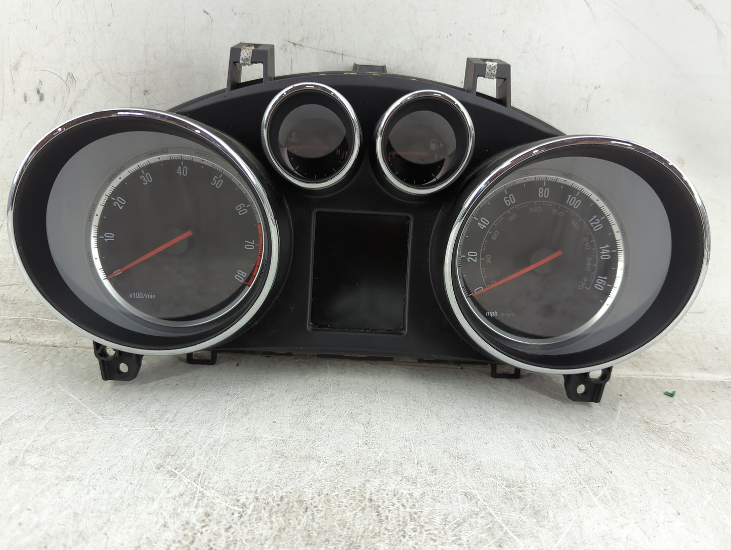 2015 Buick Encore Instrument Cluster Speedometer Gauges P/N:42342739 654663731 Fits OEM Used Auto Parts - Oemusedautoparts1.