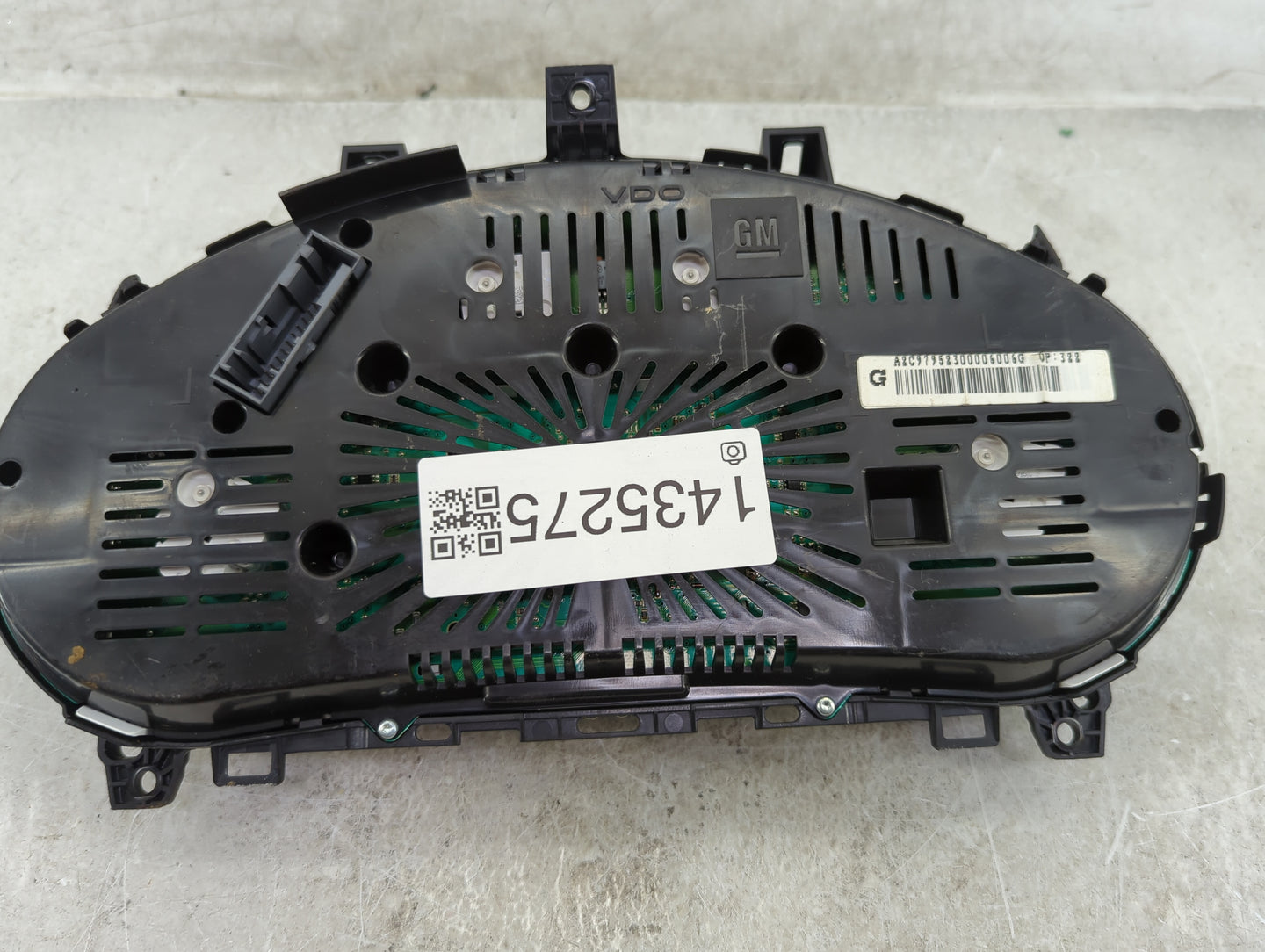 2015 Buick Encore Instrument Cluster Speedometer Gauges P/N:42342739 654663731 Fits OEM Used Auto Parts - Oemusedautoparts1.