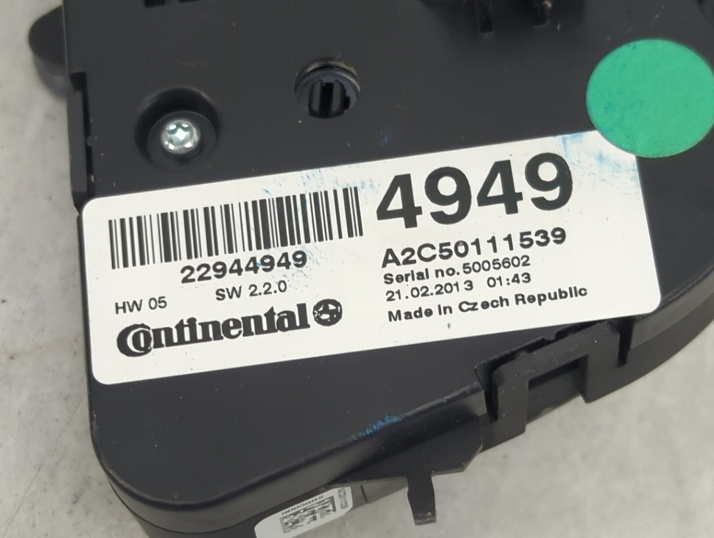 2013-2016 Buick Encore Climate Control Module Temperature AC/Heater Replacement P/N:A2C50111539 Fits Fits 2012 2013 2014 201