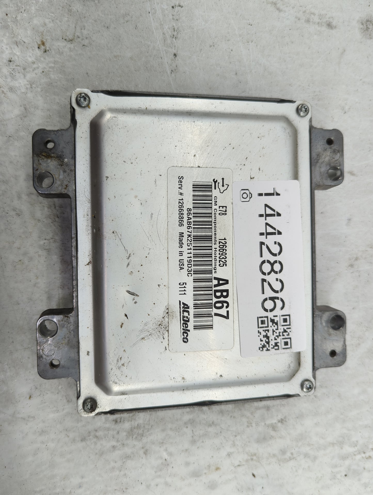 2013-2016 Buick Encore PCM Engine Control Computer ECU ECM PCU OEM P/N:12669325 12668866 Fits Fits 2011 2012 2013 2014 2015 