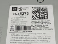 2015-2016 Buick Encore Radio AM FM Cd Player Receiver Replacement P/N:23495273 GA-130-COLR-NT Fits Fits 2014 2015 2016 2017 