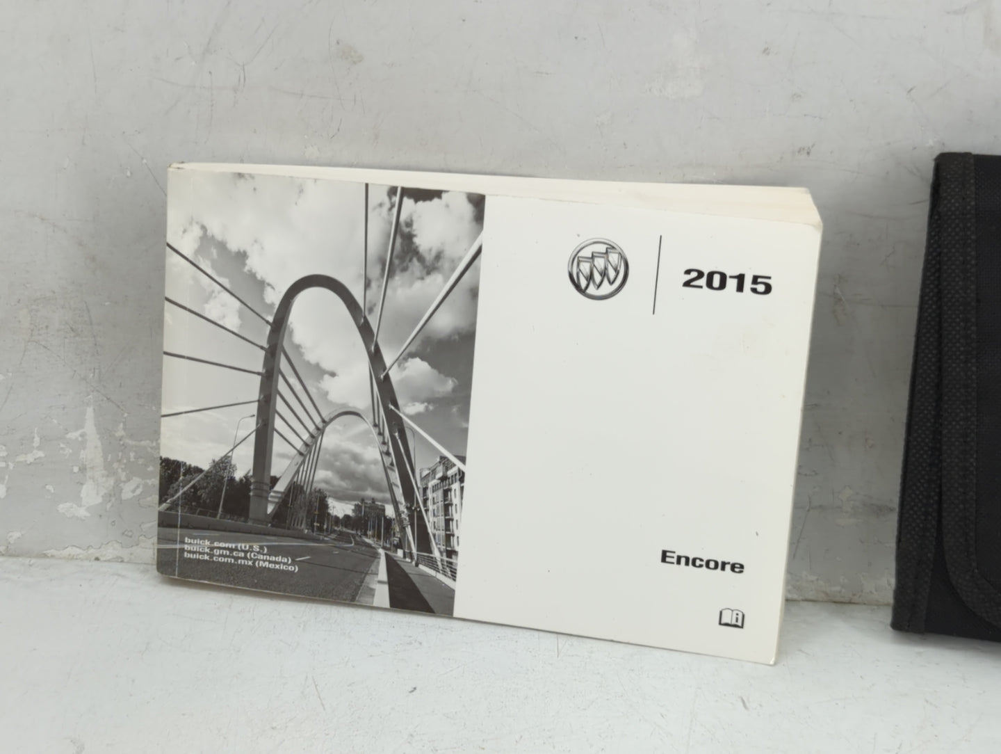 2015 Buick Encore Owners Manual Book Guide P/N:23118886 OEM Used Auto Parts - Oemusedautoparts1.com