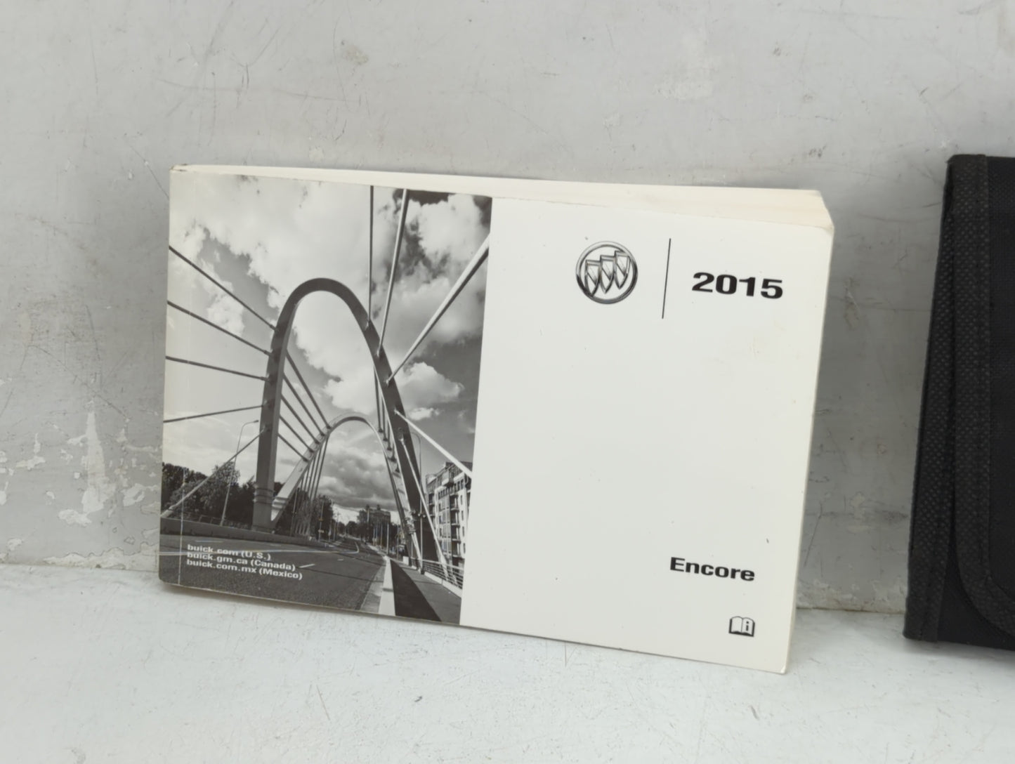 2015 Buick Encore Owners Manual Book Guide P/N:23118886 OEM Used Auto Parts - Oemusedautoparts1.com