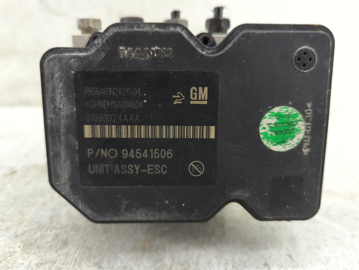 2015 Buick Encore Anti-Lock Brake ABS Pump Module Actuator OEM P/N:94541506 P66GAR1N2424604, GH1MDH19A814604, 01090924AAA Fi