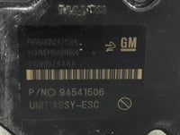 2015 Buick Encore Anti-Lock Brake ABS Pump Module Actuator OEM P/N:94541506 P66GAR1N2424604, GH1MDH19A814604, 01090924AAA Fi