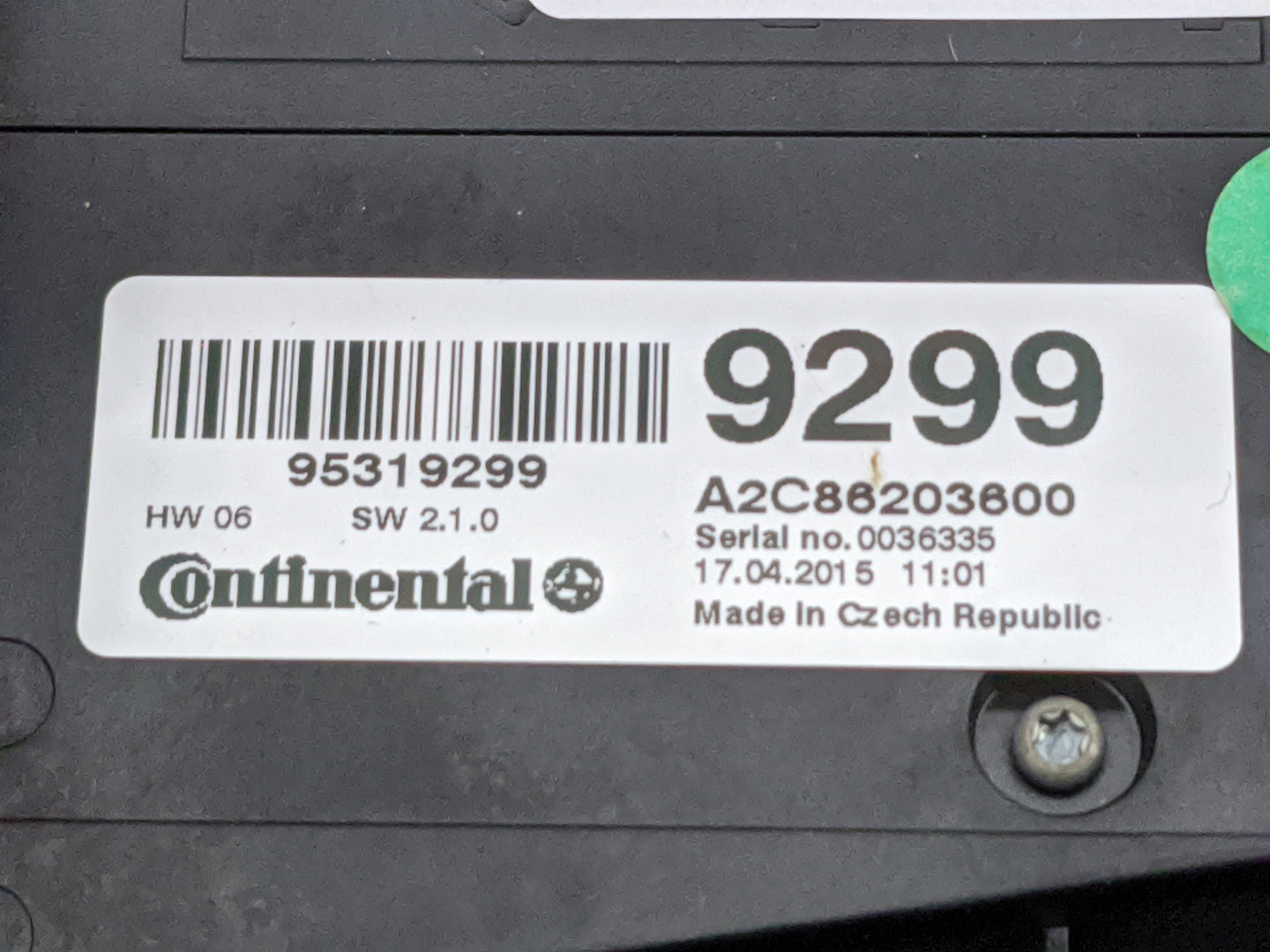 2013-2016 Buick Encore Climate Control Module Temperature AC/Heater Replacement P/N:95319299 A2C86203600 Fits OEM Used Auto 