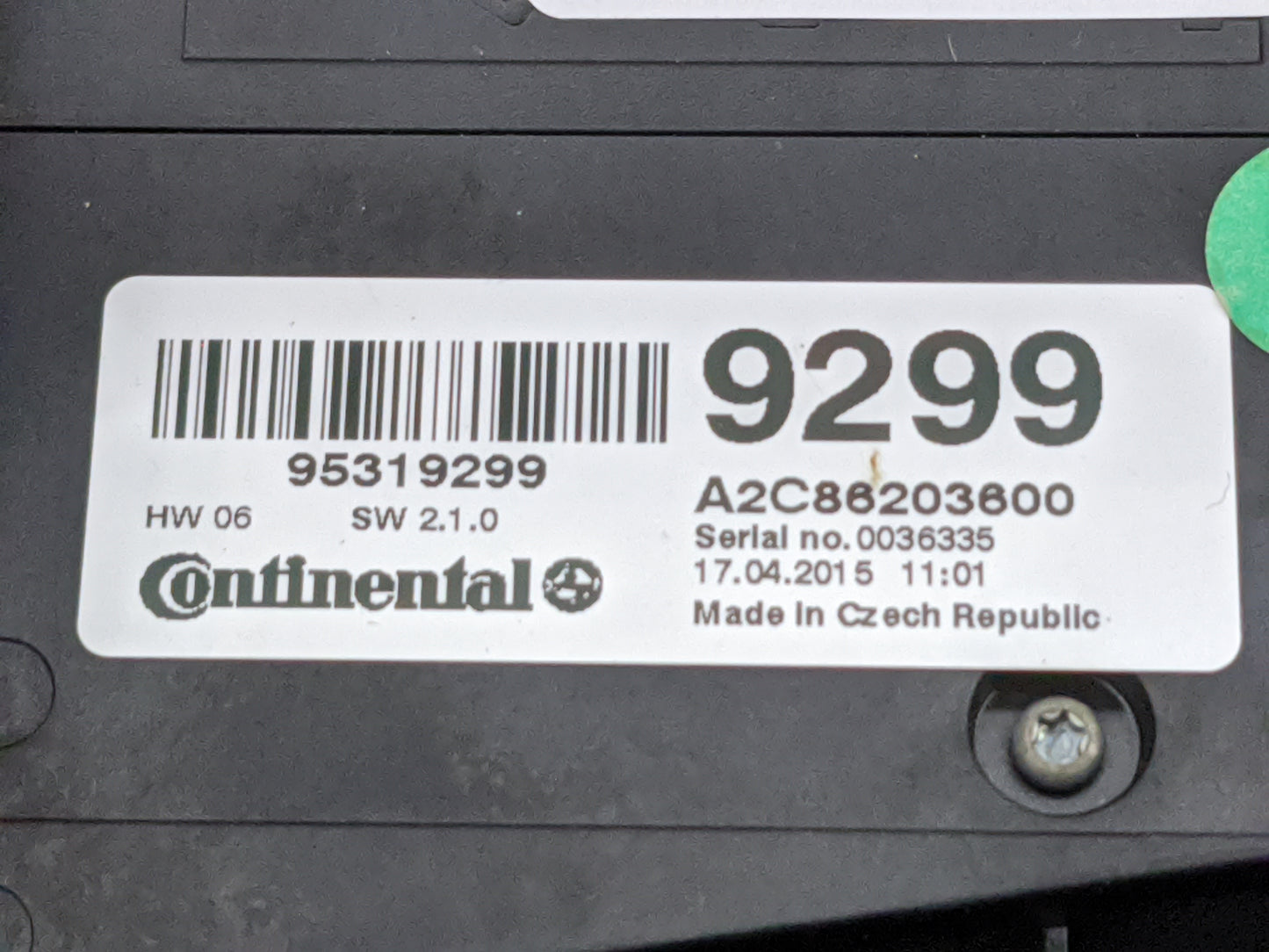 2013-2016 Buick Encore Climate Control Module Temperature AC/Heater Replacement P/N:95319299 A2C86203600 Fits OEM Used Auto 