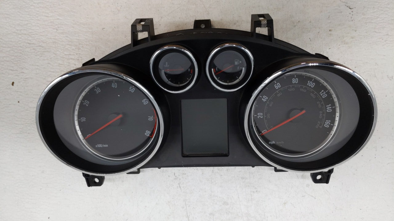 2015 Buick Encore Instrument Cluster Speedometer Gauges P/N:42342739 Fits OEM Used Auto Parts - Oemusedautoparts1.com