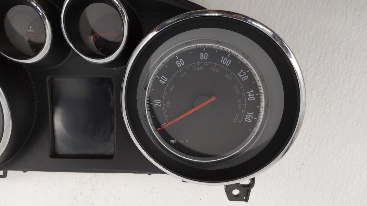 2015 Buick Encore Instrument Cluster Speedometer Gauges P/N:42342739 Fits OEM Used Auto Parts - Oemusedautoparts1.com