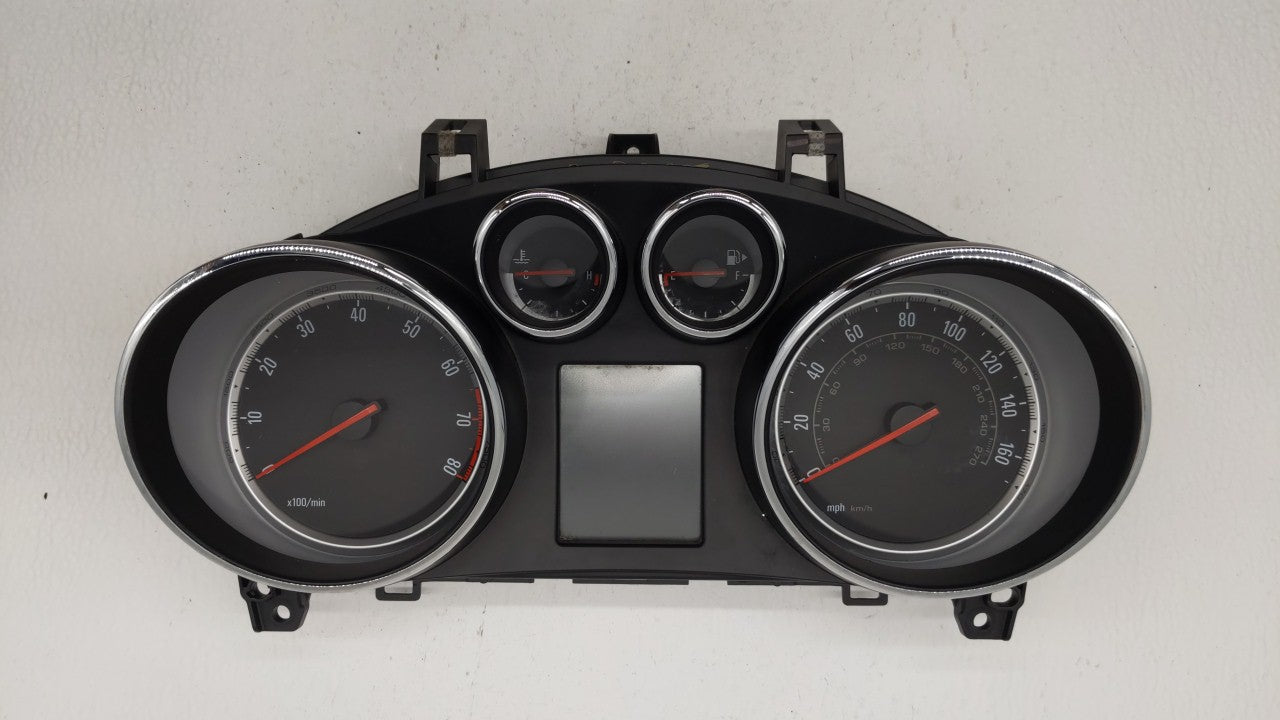 2015 Buick Encore Instrument Cluster Speedometer Gauges P/N:42342739 Fits OEM Used Auto Parts - Oemusedautoparts1.com