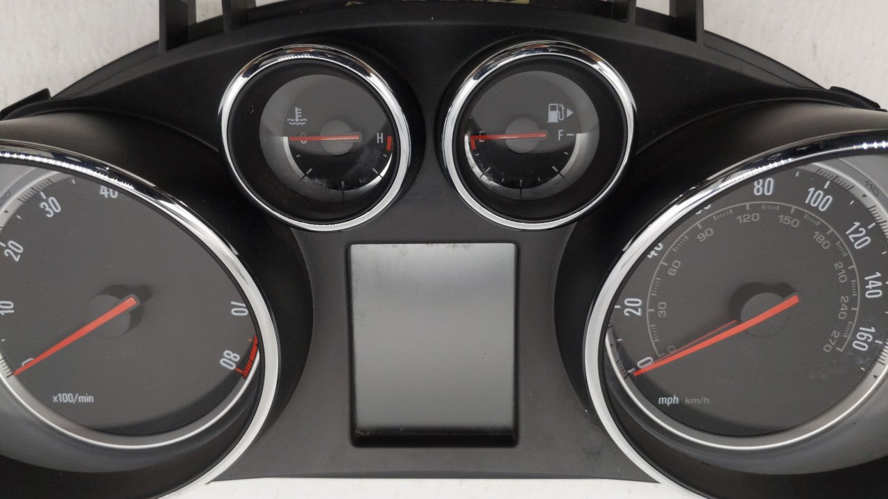 2015 Buick Encore Instrument Cluster Speedometer Gauges P/N:42342739 Fits OEM Used Auto Parts - Oemusedautoparts1.com