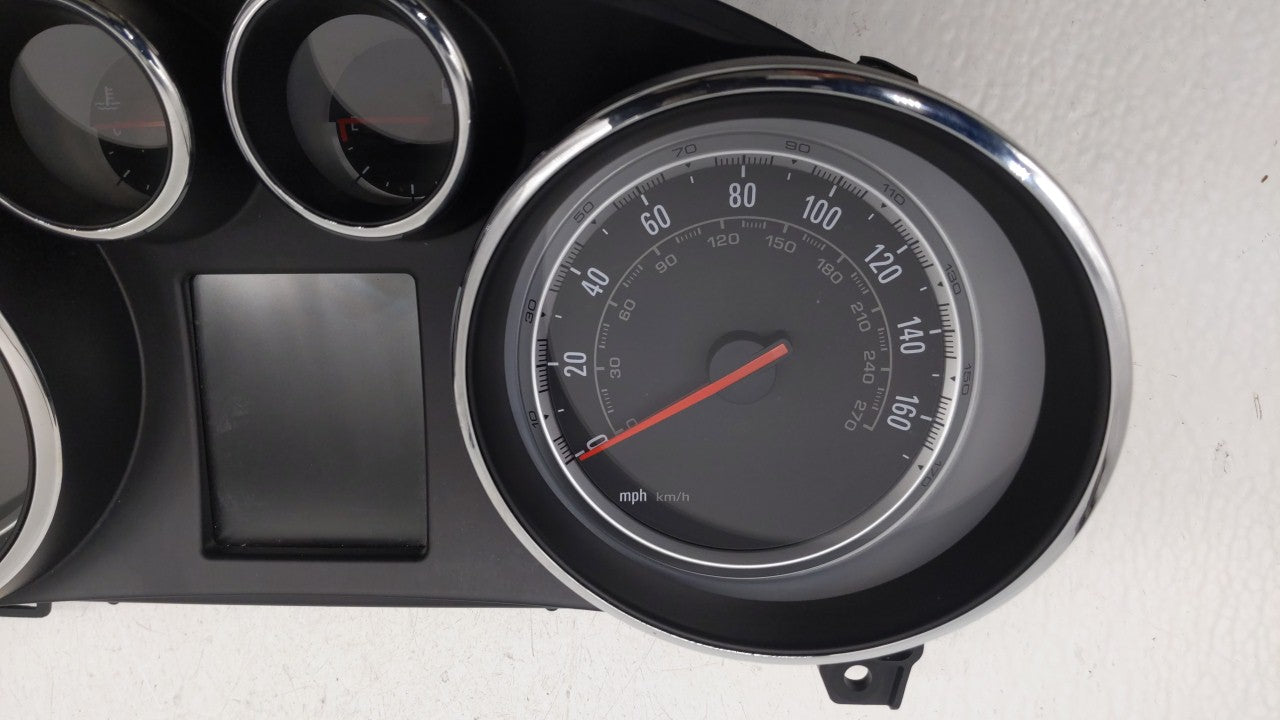 2015 Buick Encore Instrument Cluster Speedometer Gauges P/N:42342739 Fits OEM Used Auto Parts - Oemusedautoparts1.com