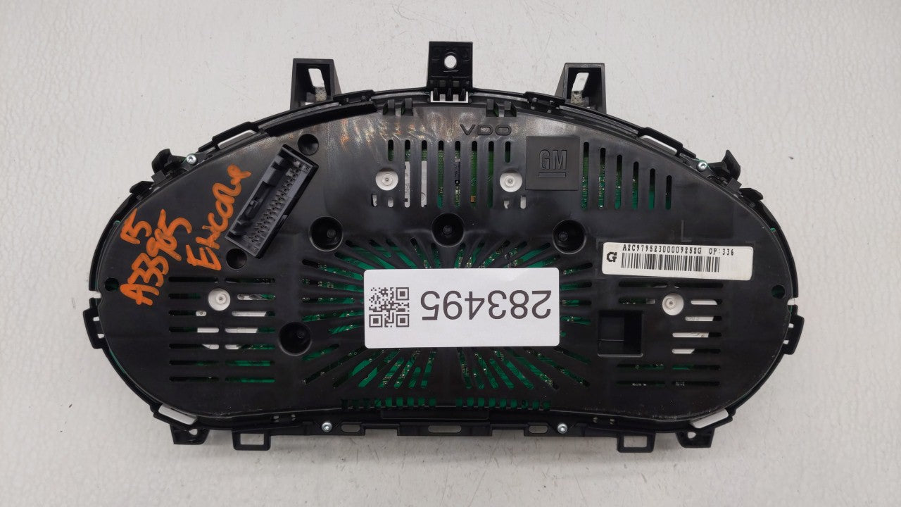 2015 Buick Encore Instrument Cluster Speedometer Gauges P/N:42342739 Fits OEM Used Auto Parts - Oemusedautoparts1.com