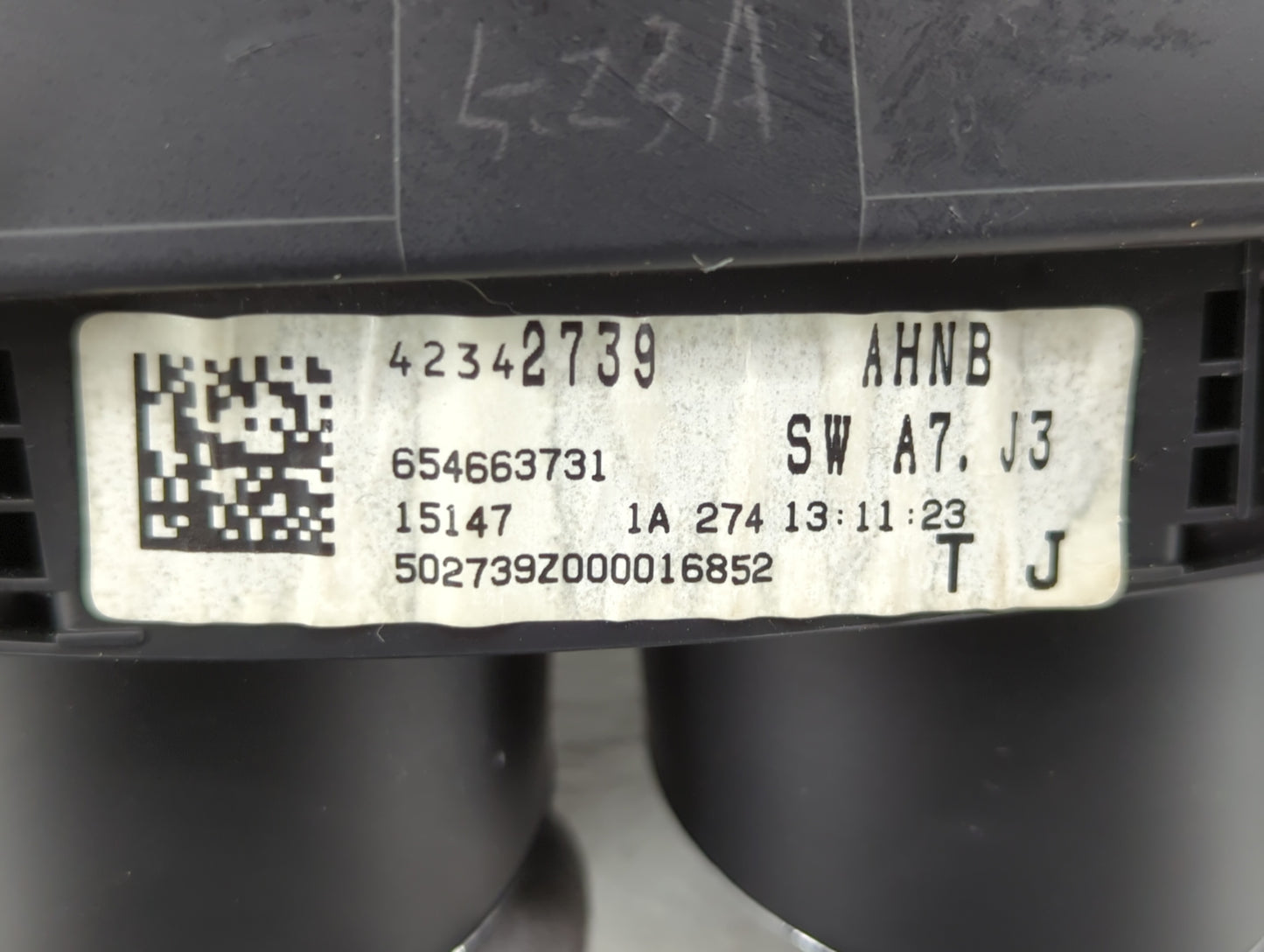 2015 Buick Encore Instrument Cluster Speedometer Gauges P/N:42342739 Fits OEM Used Auto Parts - Oemusedautoparts1.com