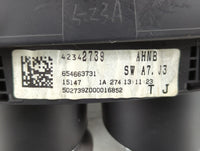 2015 Buick Encore Instrument Cluster Speedometer Gauges P/N:42342739 Fits OEM Used Auto Parts - Oemusedautoparts1.com