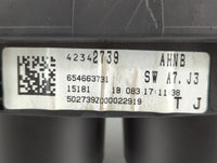 2015 Buick Encore Instrument Cluster Speedometer Gauges P/N:42342739 Fits OEM Used Auto Parts - Oemusedautoparts1.com