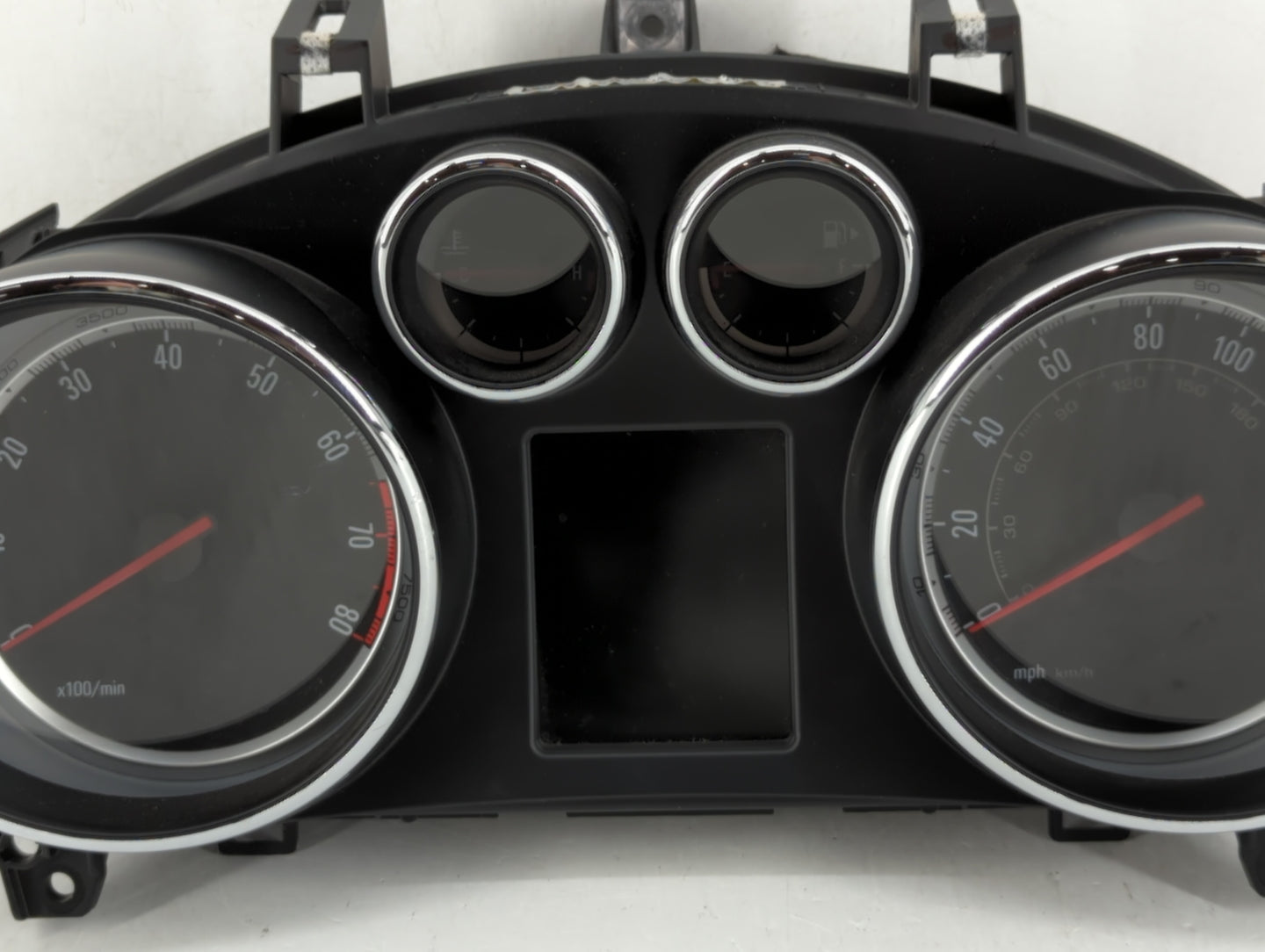 2015 Buick Encore Instrument Cluster Speedometer Gauges P/N:42342739 Fits OEM Used Auto Parts - Oemusedautoparts1.com