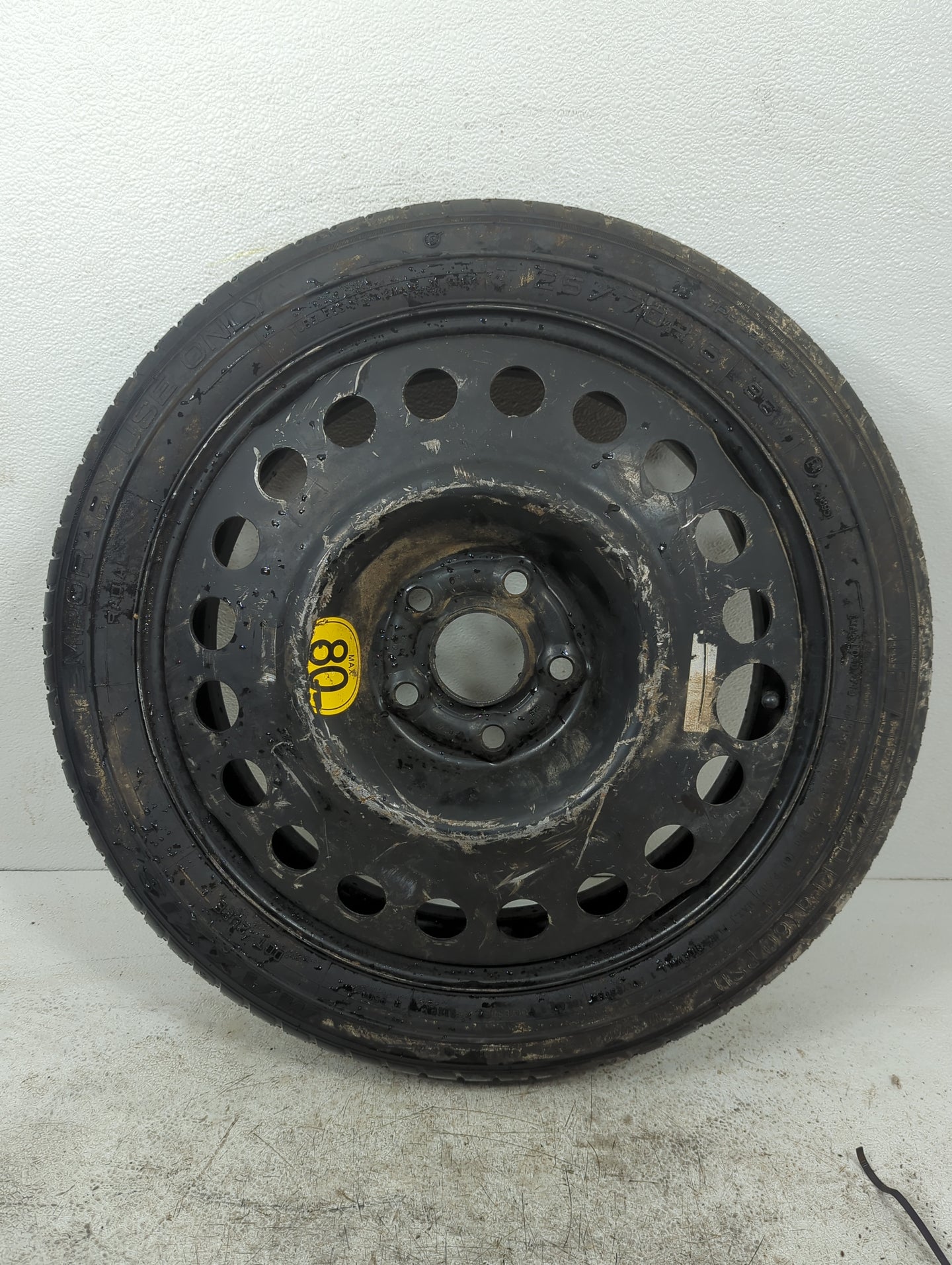 2015 Buick Encore Spare Donut Tire Wheel Rim Oem 5037227 - Oemusedautoparts1.com