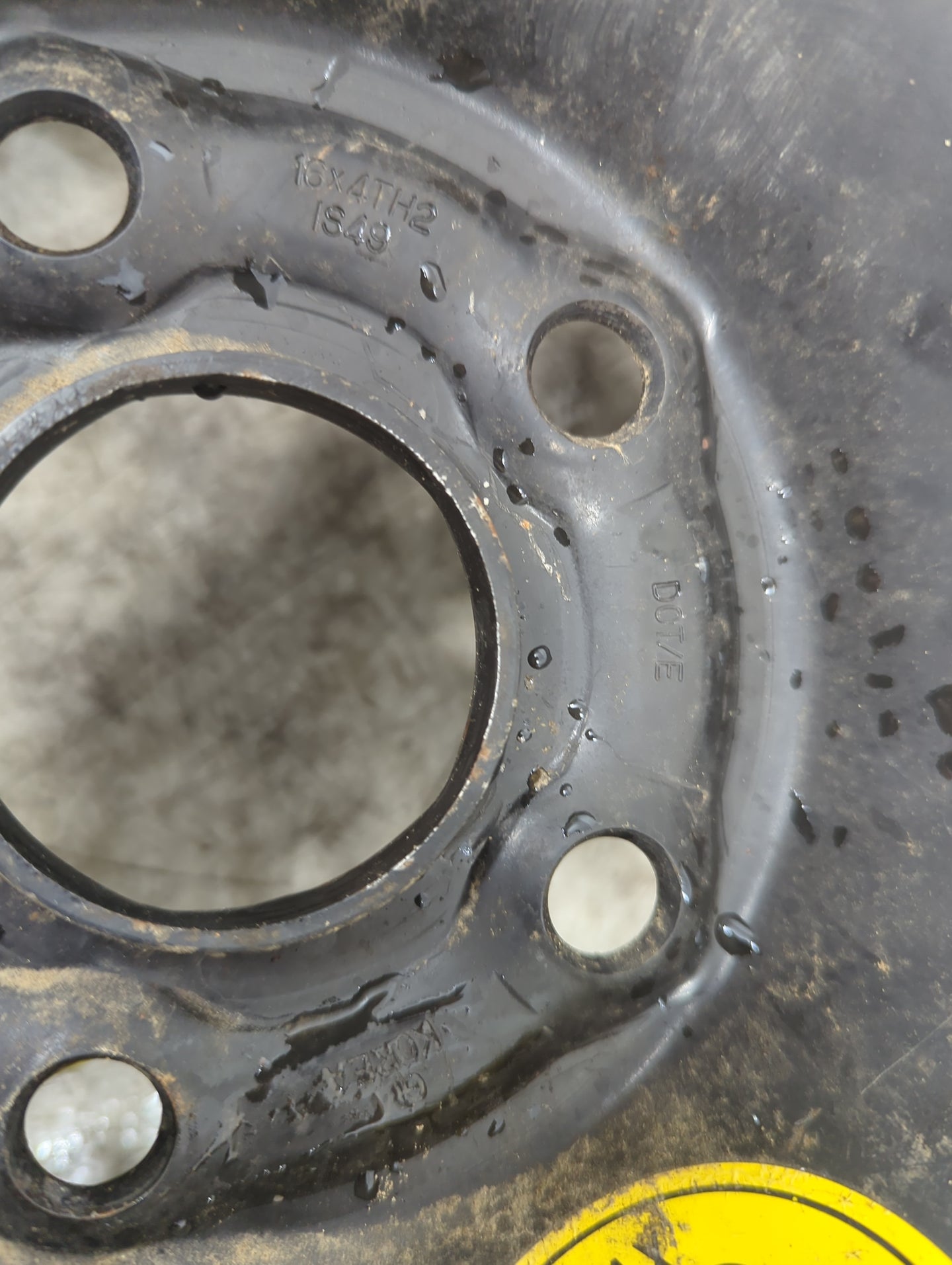 2015 Buick Encore Spare Donut Tire Wheel Rim Oem 5037227 - Oemusedautoparts1.com