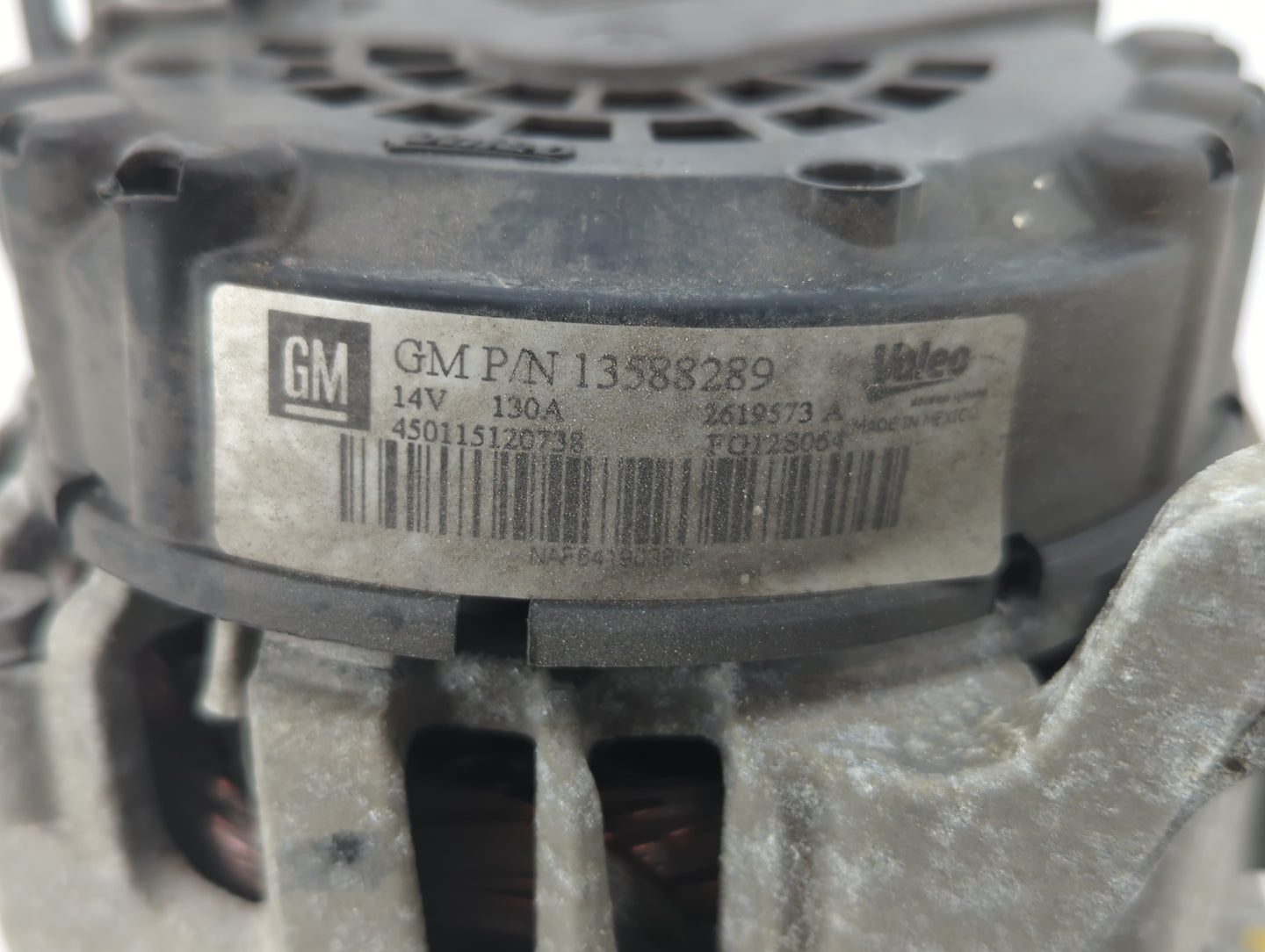 2013-2021 Buick Encore Alternator Replacement Generator Charging Assembly Engine OEM P/N:13588289 Fits OEM Used Auto Parts -