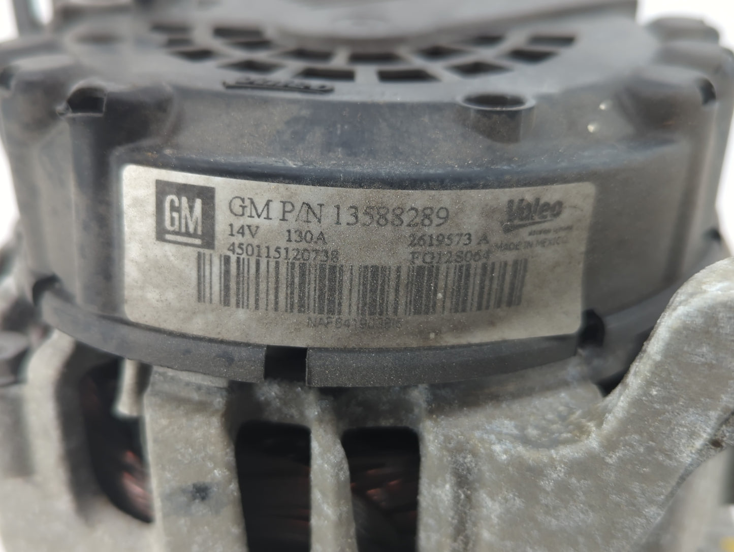 2013-2021 Buick Encore Alternator Replacement Generator Charging Assembly Engine OEM P/N:13588289 Fits OEM Used Auto Parts -