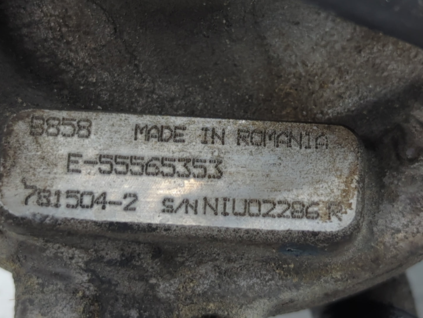 2013 Buick Encore Turbocharger Turbo Charger Super Charger Supercharger - Oemusedautoparts1.com
