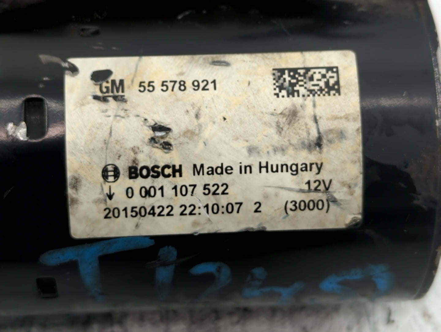 2014-2021 Buick Encore Car Starter Motor Solenoid OEM P/N:55 578 921 Fits Fits 2014 2015 2016 2017 2018 2019 2020 2021 OEM U