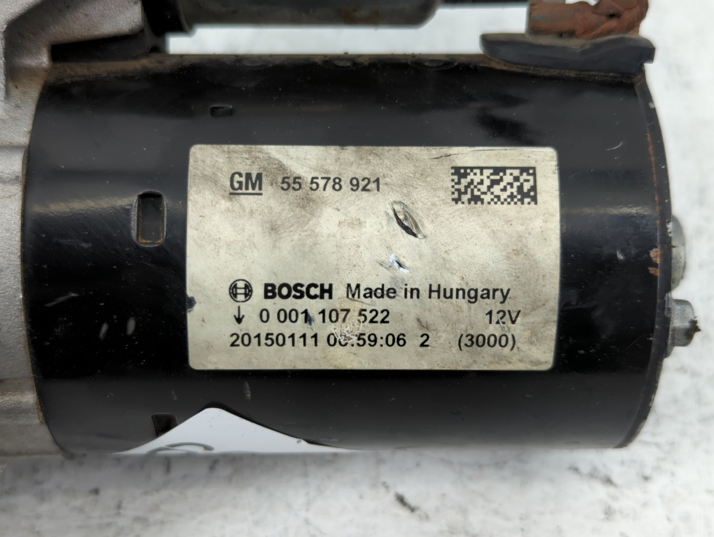 2014-2021 Buick Encore Car Starter Motor Solenoid OEM P/N:55 578 921 Fits Fits 2014 2015 2016 2017 2018 2019 2020 2021 OEM U