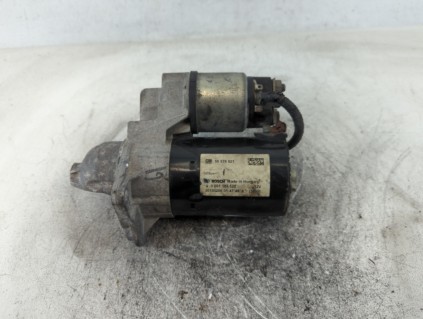 2014-2021 Buick Encore Car Starter Motor Solenoid OEM P/N:20150208 55 578 921 Fits Fits 2014 2015 2016 2017 2018 2019 2020 2