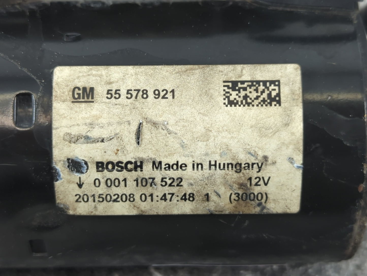 2014-2021 Buick Encore Car Starter Motor Solenoid OEM P/N:20150208 55 578 921 Fits Fits 2014 2015 2016 2017 2018 2019 2020 2