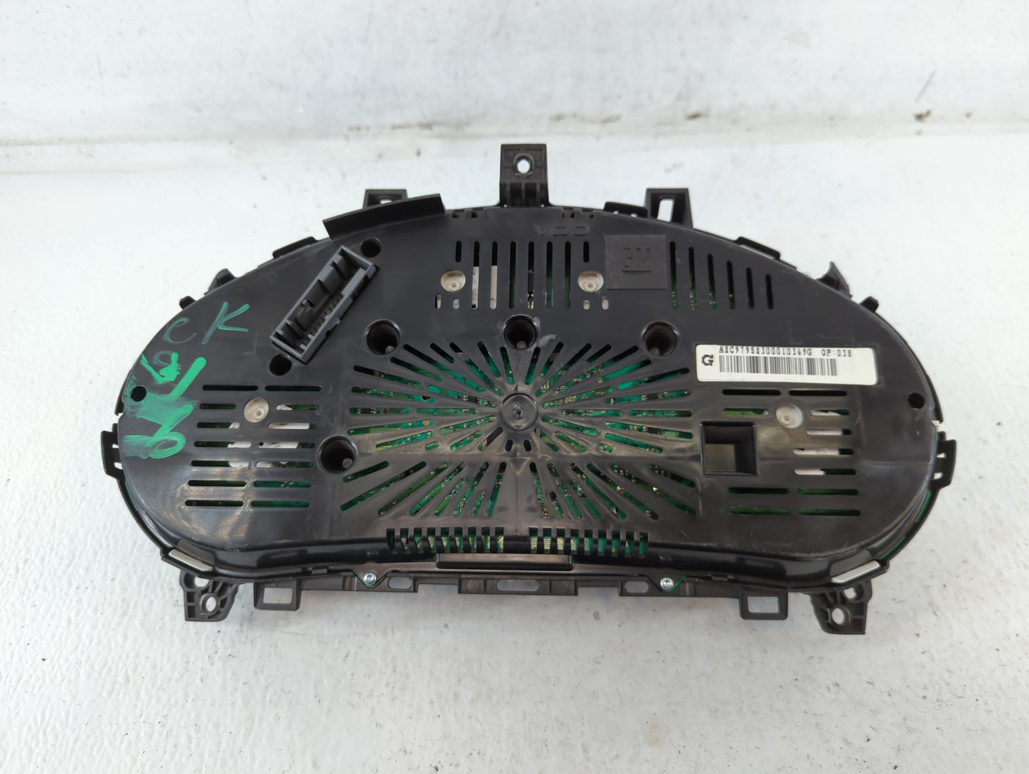 2015 Buick Encore Instrument Cluster Speedometer Gauges Fits OEM Used Auto Parts - Oemusedautoparts1.com