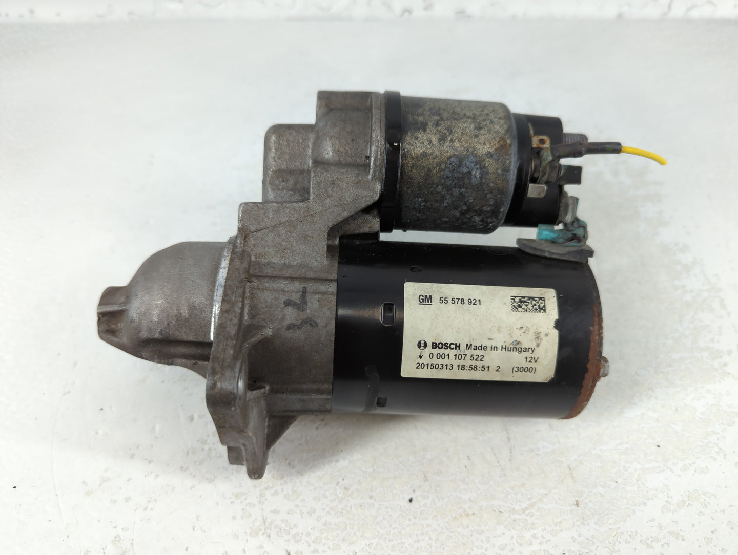 2014-2021 Buick Encore Car Starter Motor Solenoid OEM P/N:20150313 55 578 921 Fits Fits 2014 2015 2016 2017 2018 2019 2020 2