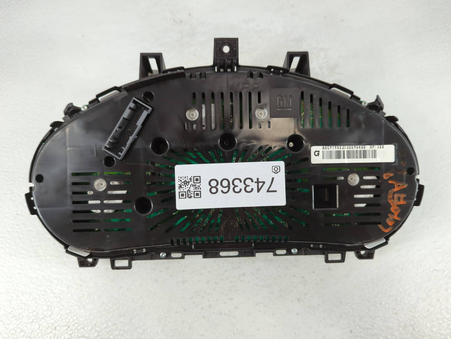 2015 Buick Encore Instrument Cluster Speedometer Gauges P/N:42342739 Fits OEM Used Auto Parts - Oemusedautoparts1.com