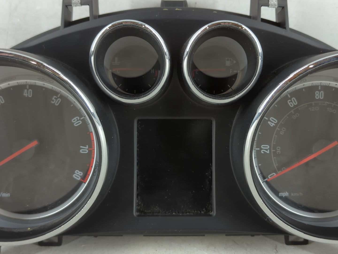 2015 Buick Encore Instrument Cluster Speedometer Gauges P/N:42342739 Fits OEM Used Auto Parts - Oemusedautoparts1.com