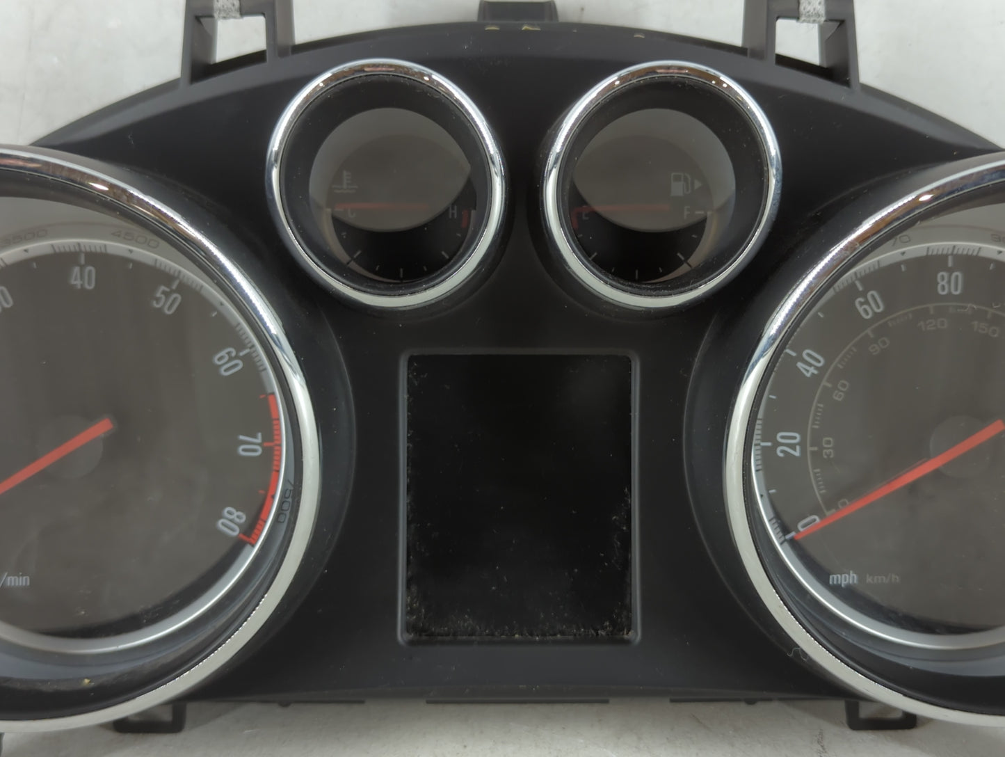 2015 Buick Encore Instrument Cluster Speedometer Gauges P/N:42342739 Fits OEM Used Auto Parts - Oemusedautoparts1.com