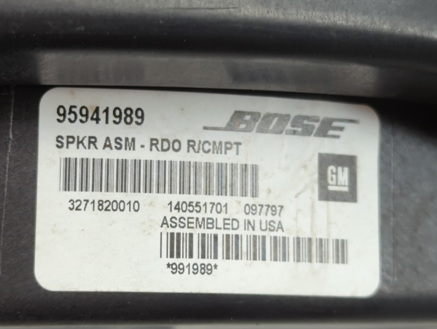 2015 Buick Encore Speaker/subwoofer - Oemusedautoparts1.com
